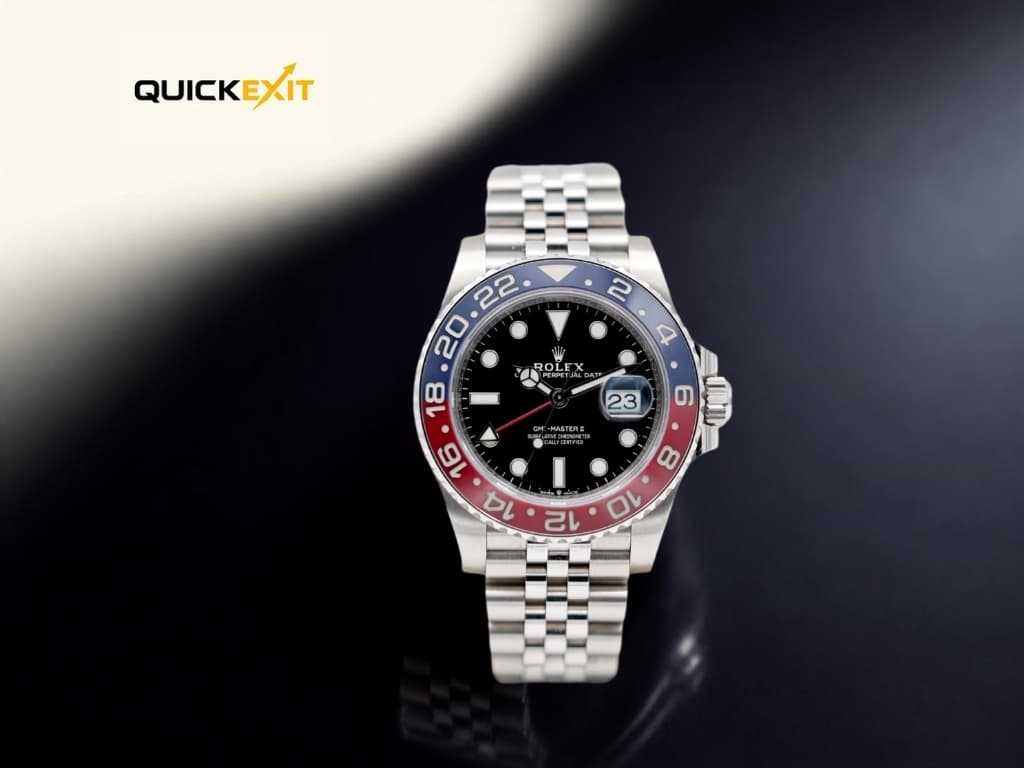ROLEX GMT-MASTER II "PEPSI" pe brățară Jubilee (Ref. 126710BLRO) / Full Set 2021